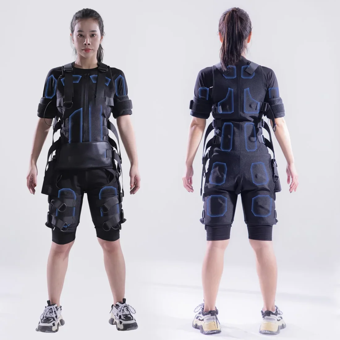 Professional Gym EMS Training Suit EMS Fitness Wireless Ems Body Training Suit Electrical Muscle Stimulation Fitness Benefits