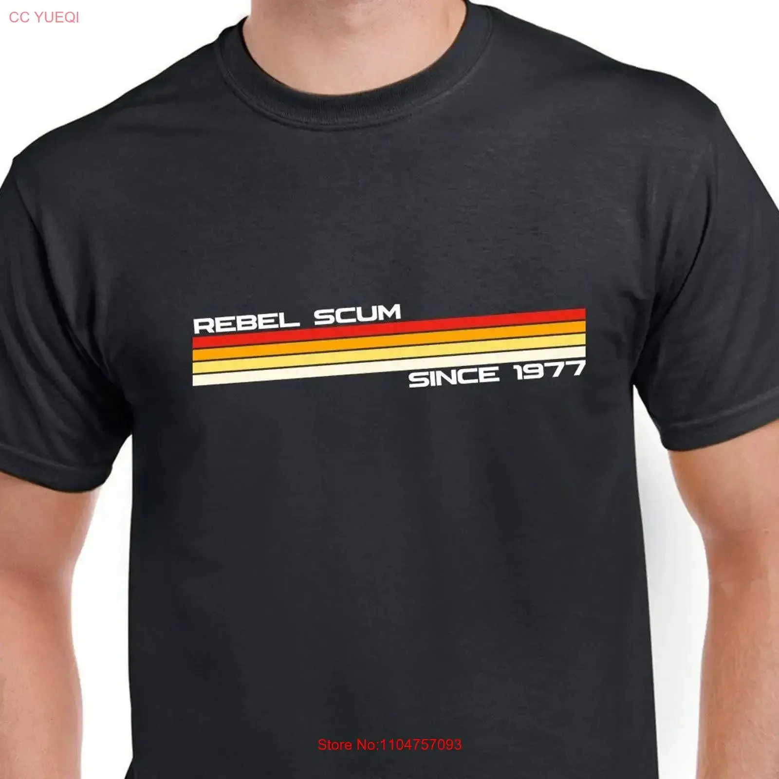 Camiseta con cita icónica de la película Rebel Scum 1977, ropa de diseñador vintage lavada, ropa informal de moda urbana, suave, transpirable y elegante
