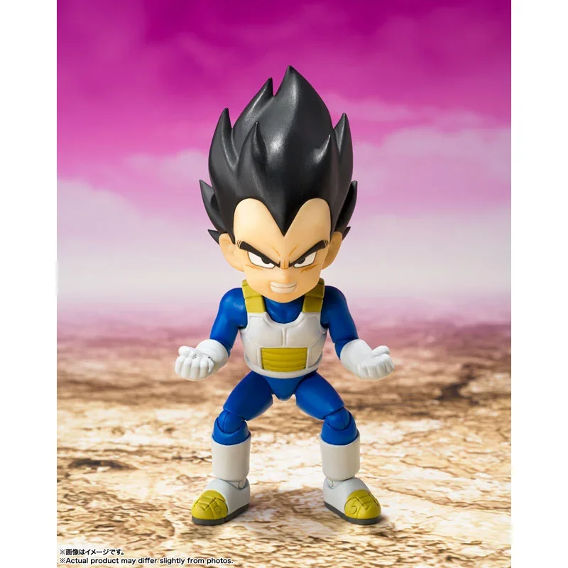 In Stock Bandai S.H.Figuarts Vegeta  Mini DAIMA Dragon Ball Daima Son Goku Anime Figure Action Model Figurals Brinquedos Toys