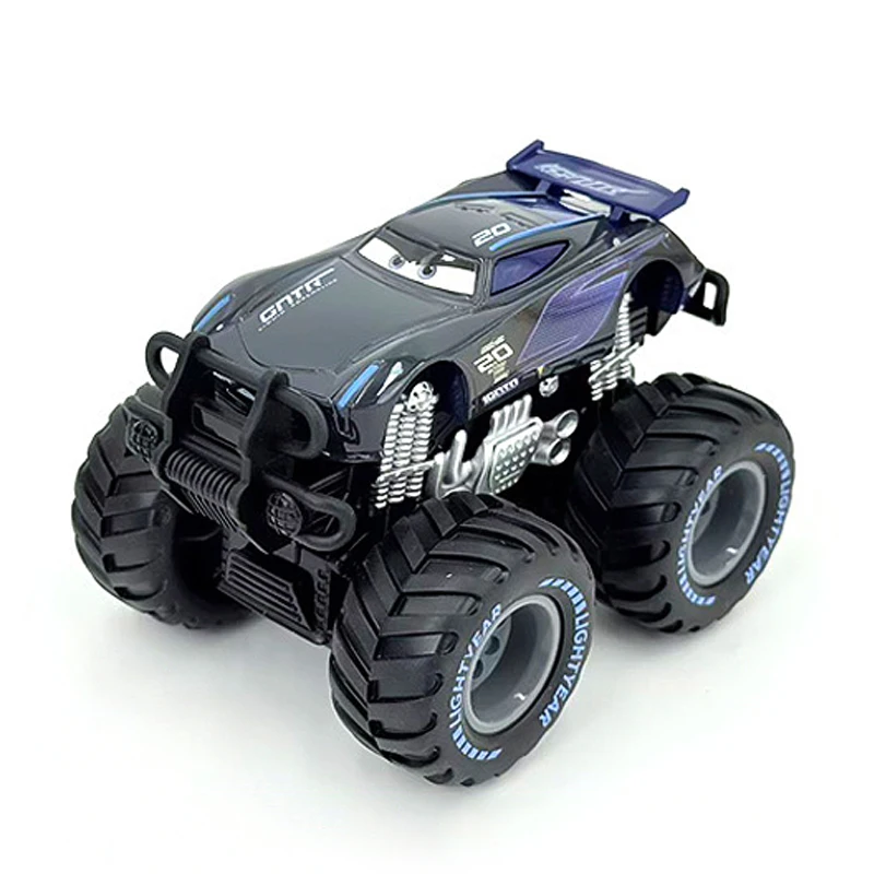 Pixar Cars Inertial Assistance Alloy Offroad-Fahrzeug Lightning McQueen Storm Cruz Mater Jackson Ramirez Kinderspielzeug Geschenke