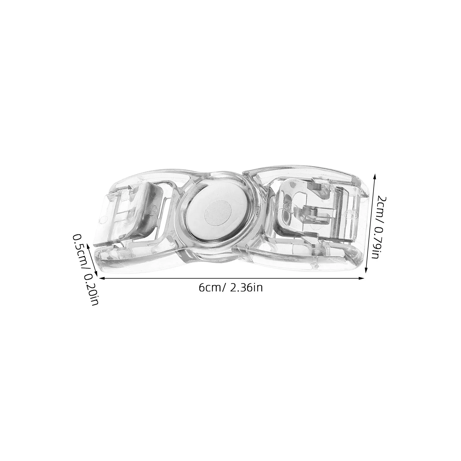 4Pcs Swimming Goggles Adjuster Buttons Plastic Goggles Fastener Buckles Versatile Connector for Comfortable Pool Training