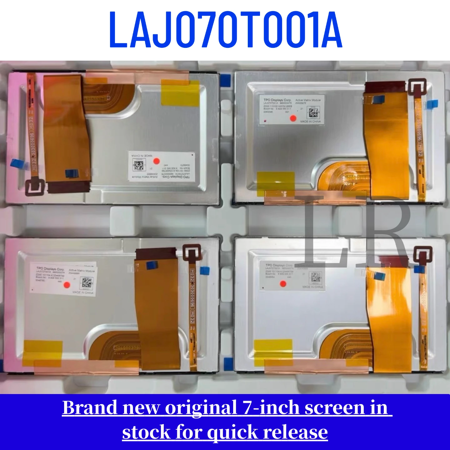 

LAJ070T001A Brand-New, Genuine 7-Inch Car LCD Display LCD Display for the Stock Center Console Audio System in 2012, 2013, and 2