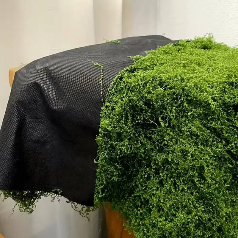 【M】1Pcs Durable No Watering Fake Moss Lawn Lifelike Realistic Simulation Moss Sheet Living Room DIY Artificial Grass Rug