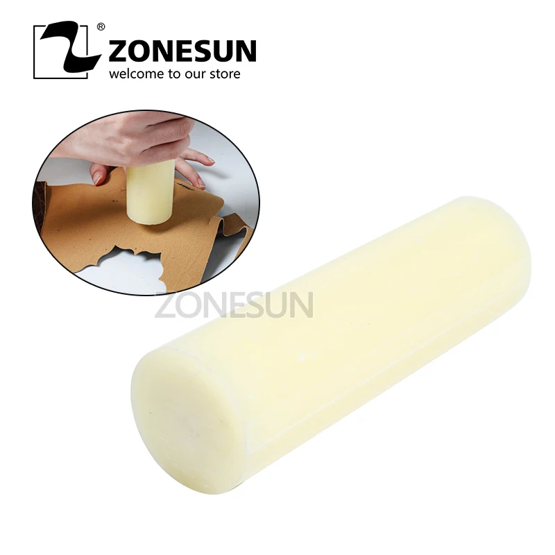 ZONESUN Nylon stick for hammering leather cutting die punching die punch tool leather wooden template DIY handicraft tool