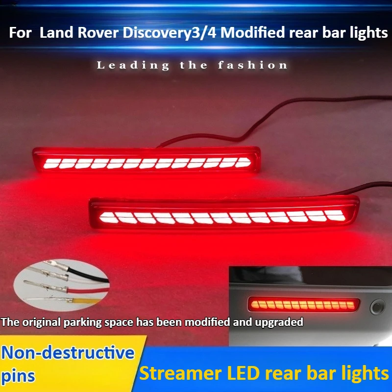 

For Land Rover Discovery 3/4 05-2016 for Range Rover Sport‌ 2010-2013 LED Rear Bumper Light DRL Dynamic Turn Signal Brake Light
