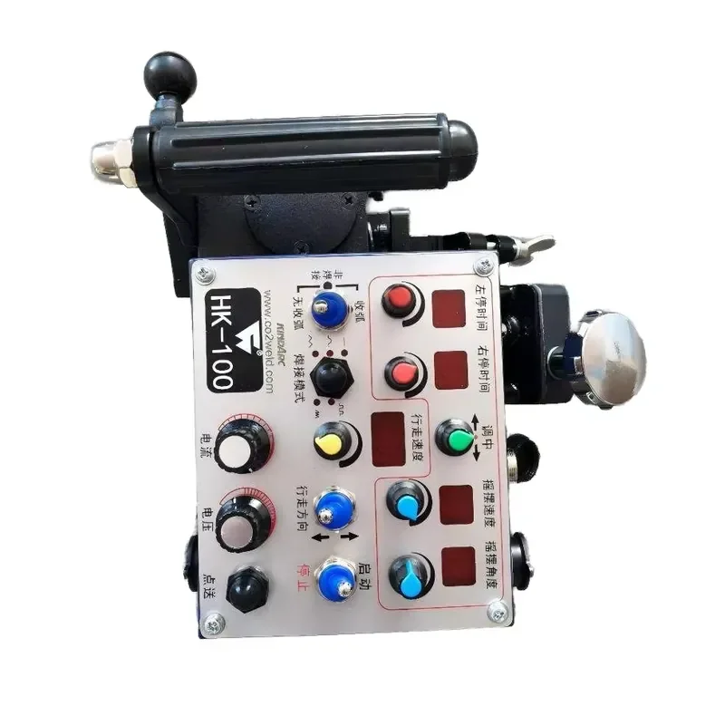 Kindarc HK-100 Automatic Swinging Welding Carriage DC 24V 100% Cycle 1.8m Guide Rail Copper/Metal Construction Welding