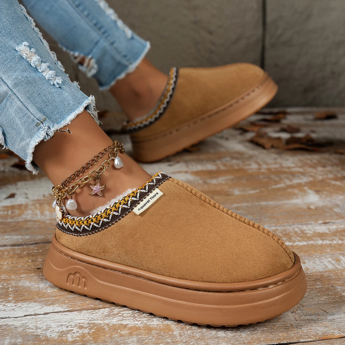 

Зимние женские тапочки на мягкой подошве, уличные повседневные модные простые домашние теплые удобные нескользящие мужские плюшевые домашние парные туфли