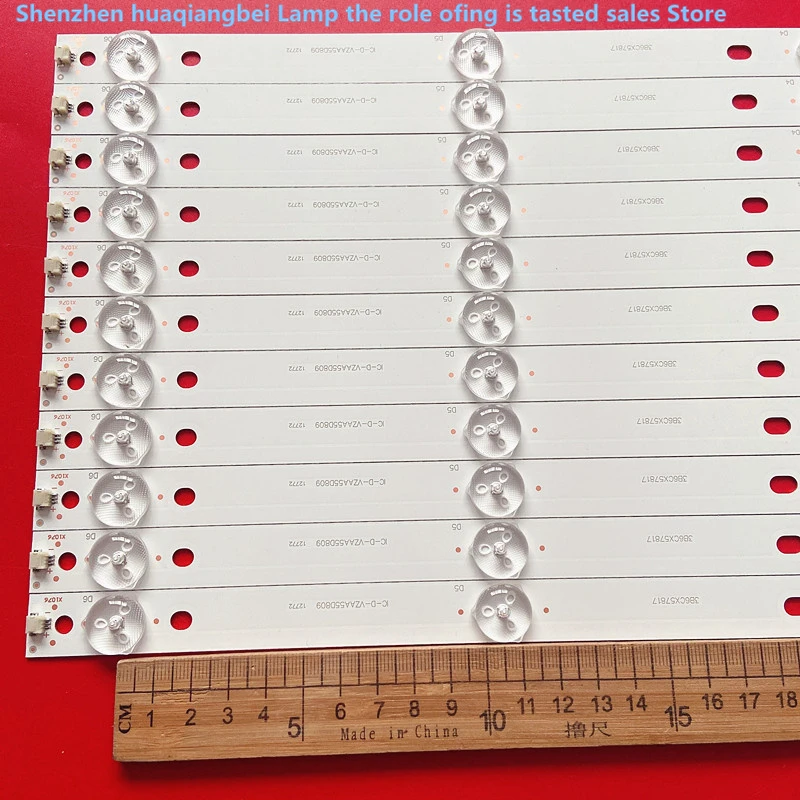 2PIN/4PIN لشريط إضاءة خلفي LED لشاومي L55M5-AZ/AD شريط إضاءة التلفزيون IC-D-VZAA55D809 MI55T20LB_10X5_MCPCB 0981010 AA102