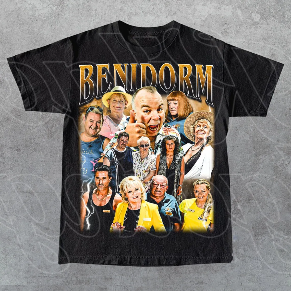 Limited Benidorm Tv Show Vintage T-Shirt Gift For Woman and Man Unisex T-Shirt