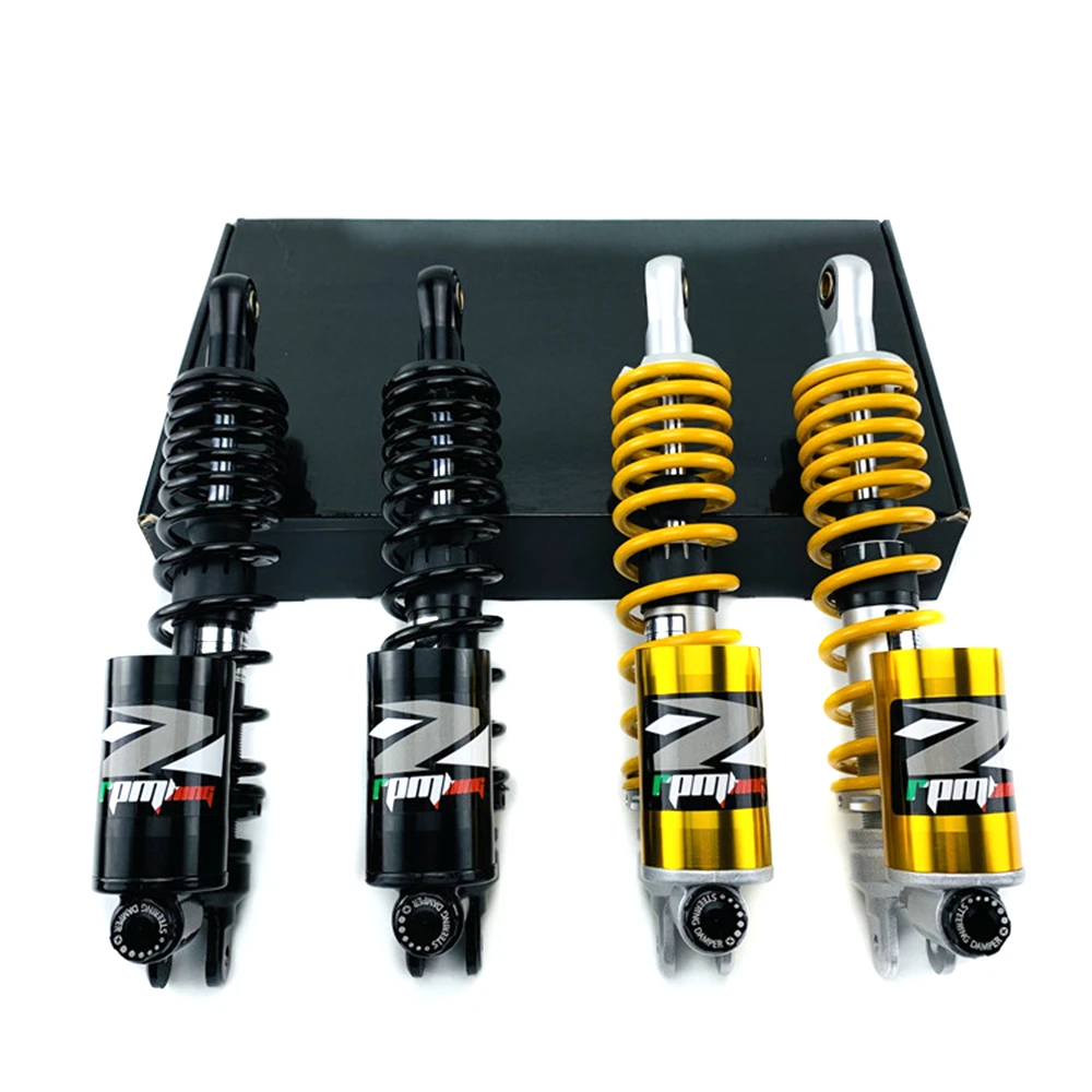 320/340/360mm Motorcycle Rear Inverted Shocks Universal For Honda Yamaha Scooter Nmax Nvx Aerox155 Xmax300 Pcx150 Pgo Gtr125