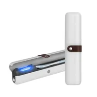 Portable UV Toothbrush Sanitizer Travel Case UV-C LED Sterilization and Rechargeable Sterilizer Box Cleaner Holder Office Home