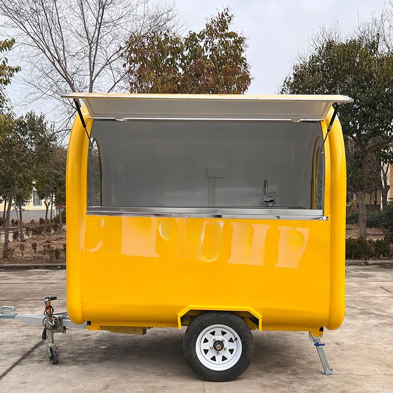 Mobile food carts high quality service new product food stall cart trailer manufacturers food trucks