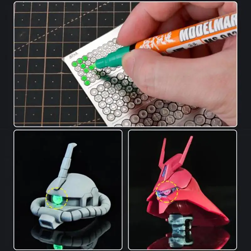 3.0~6.0mm Round Groove Metal Photo-Etched Detail Up Parts HG RG MG PG RE Model Upgrade Detailing Modification Parts