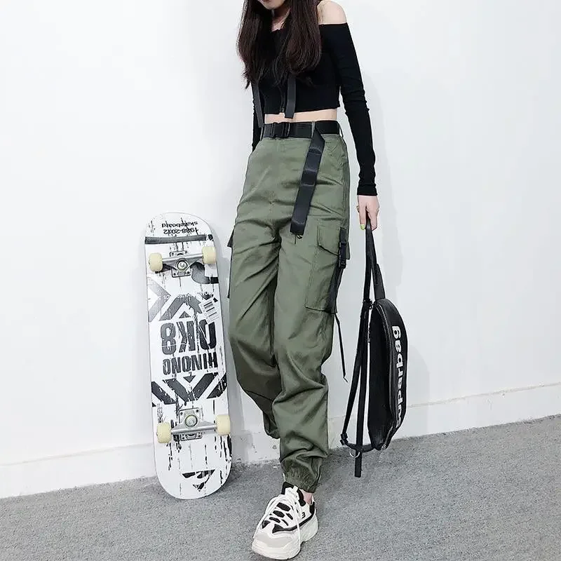 Lose Frauen hose Herbst Winter Baggy Cargo hose für Frauen koreanische Mode schick und elegant original lässig hohe Qualität g