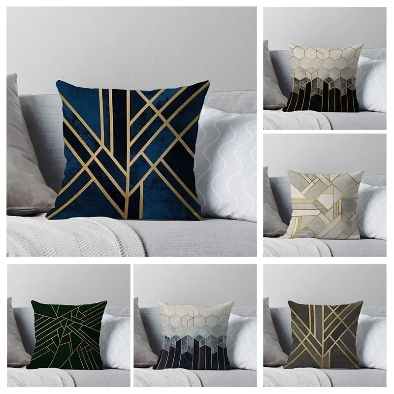 Decorative home throw pillows case for sofa cushion cover nordic 40x60cm 30*50cm 40*60 Abstract geometric creative INS style