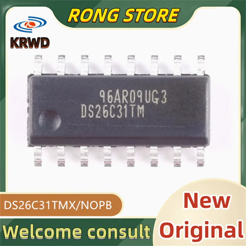 5PCS DS26C31TM New and original DS26C31TMX/NOPB DS26C31TMX DS26C31T SOP-16