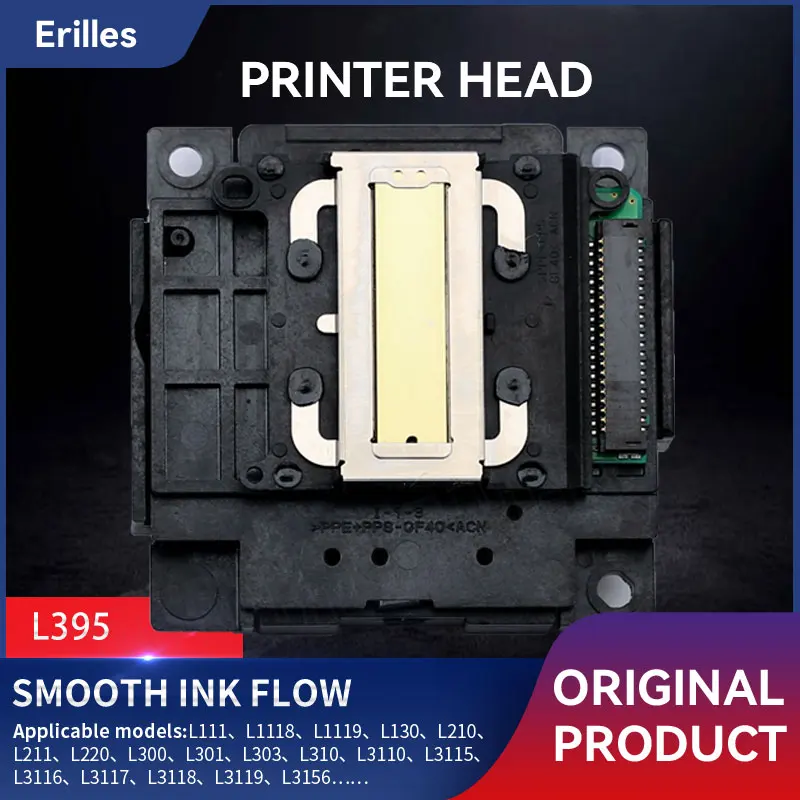 Cabezal de impresión L395 para impresora Epson, L3110, L210, L301, L365, L375, L475, L495, L550, L555, L575, L579, L1110, L3108, L3150, L4150