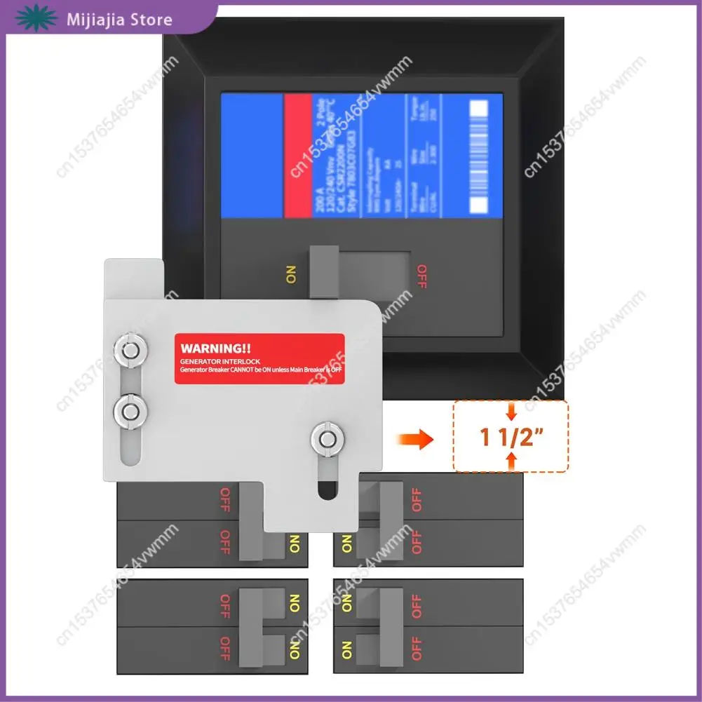مجموعة تعشيق المولدات لـ Eaton Cutler Hammer CH Series 150 & 200 أمبير مع قواطع TAN، مبيعات التعشيق الكهربائية الأفقية