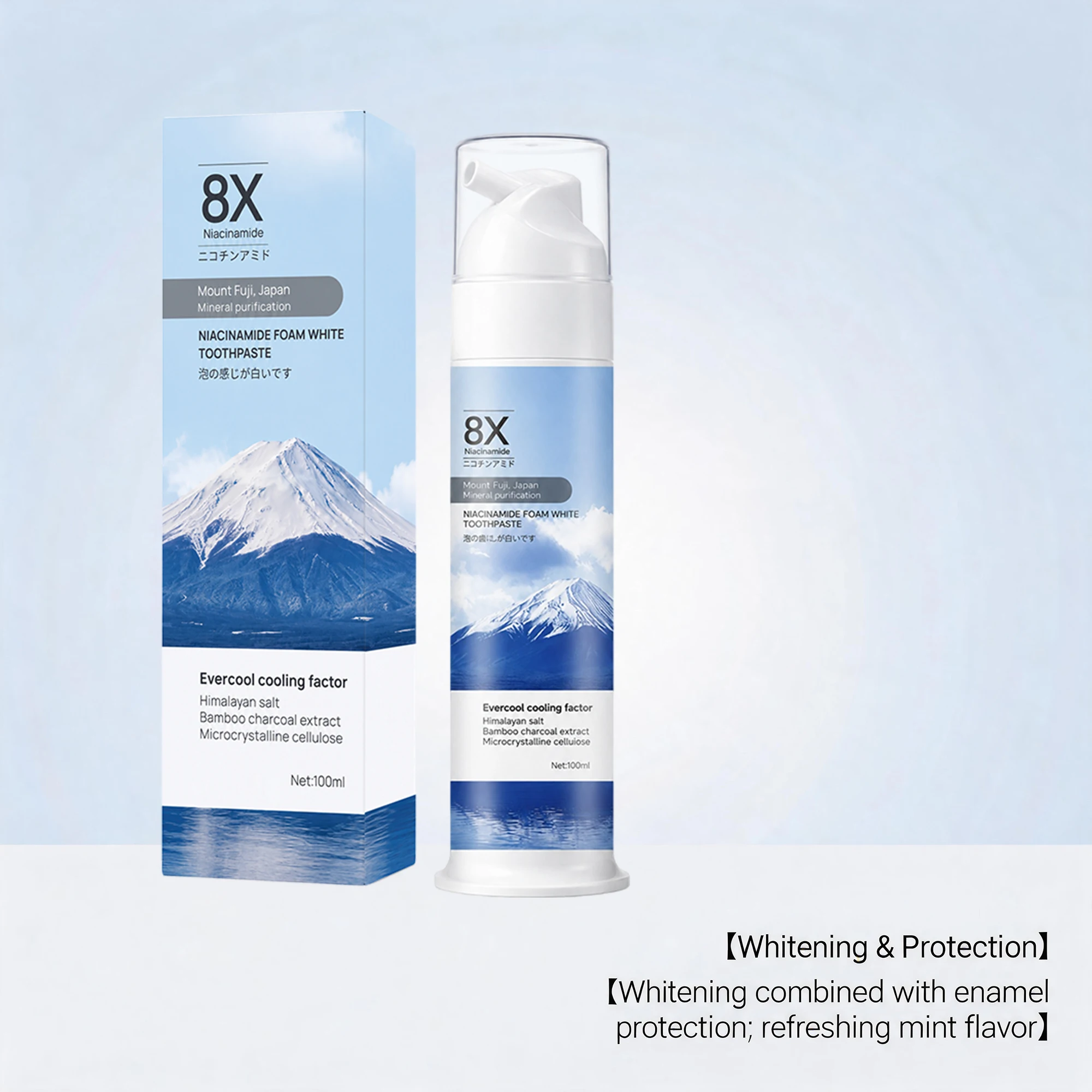 Dentifrice à la niacinamide, m - Teeth Whitening Foam Toothpaste avis et prix