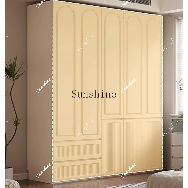 Sectional wardrobe one door to top bedroom locker modern minimalist finished home