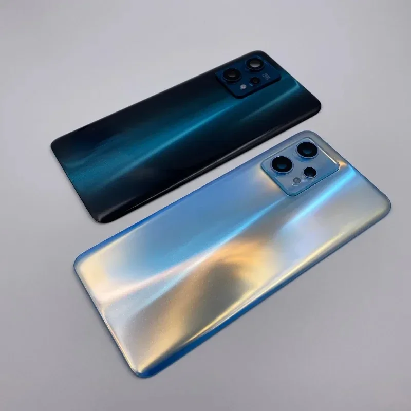 

Для Realme 9 Pro Plus Pro задняя крышка аккумулятора, панель задней двери, корпус, рамка камеры, объектив