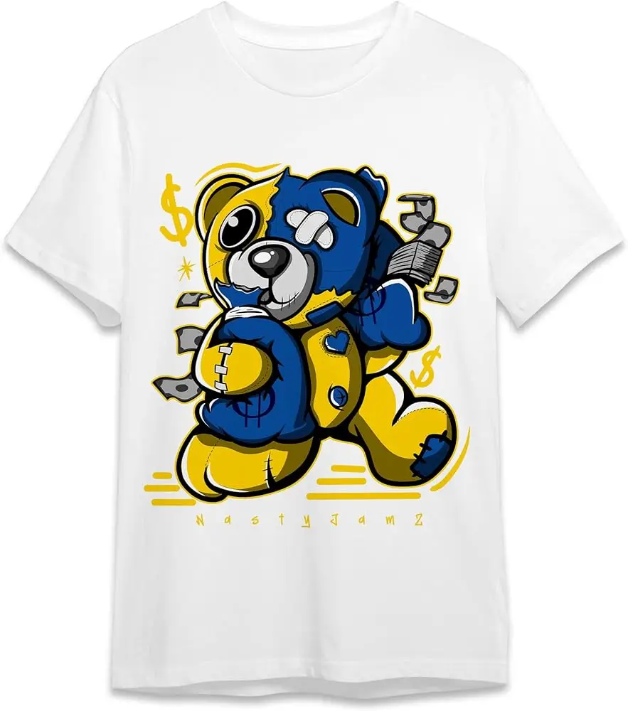 Unisex T-Shirt Match Jor.dan AJ 1s High OG Laney (No Time to Rest Ber)