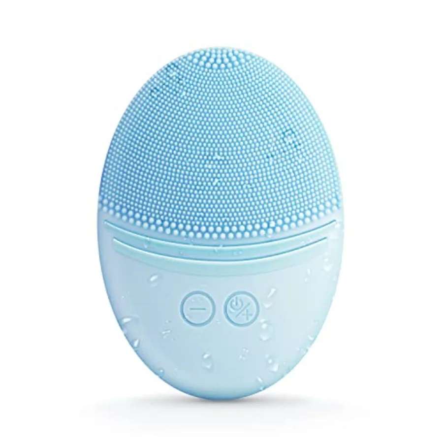 

Facial Cleansing Brush Waterproof Sonic Vibrating Face Brush for Deep Cleansing Gentle Exfoliating and Massaging Inductive char