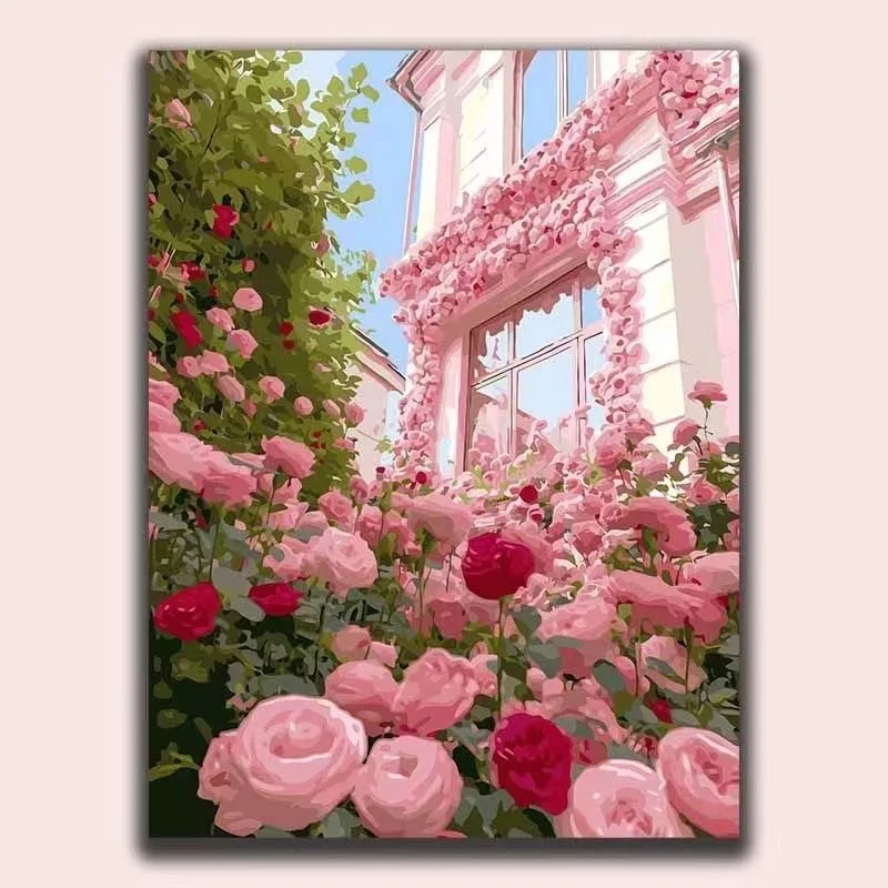 

1-0061 Hand Painted Landscape Oil Painting on Canvas