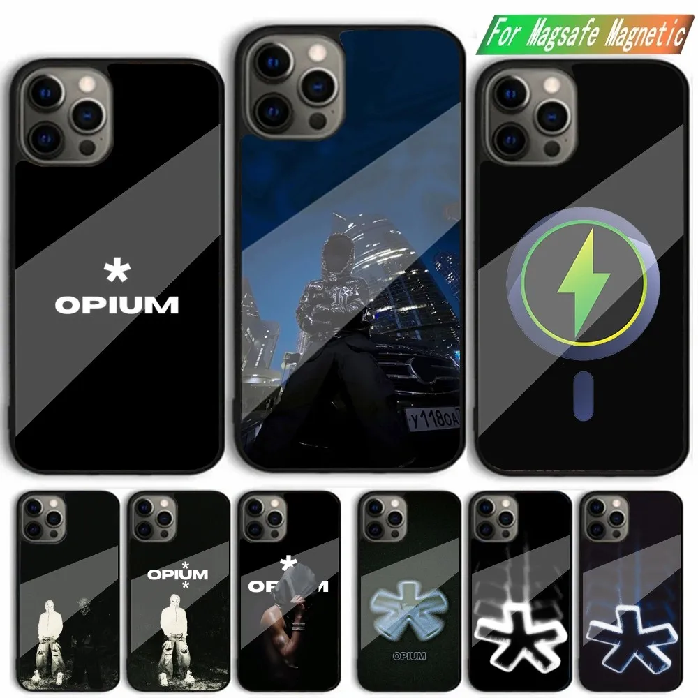 

O-Opium Rap Playboi Carti Phone Case For iPhone 15,14,13,12,11,Plus,Pro,Max Mini Magsafe Magnetic Wireless Charging