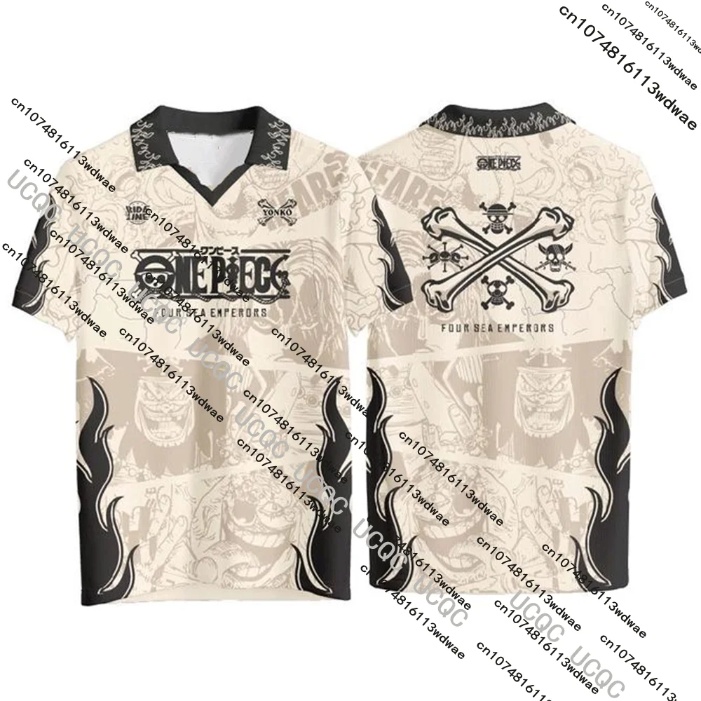 

Новая футболка-джерси Bandai Anime One Piece Luffy Summer Jersey, оверсайз, 3D, для взрослых и детей, многофункциональный топ в стиле косплей