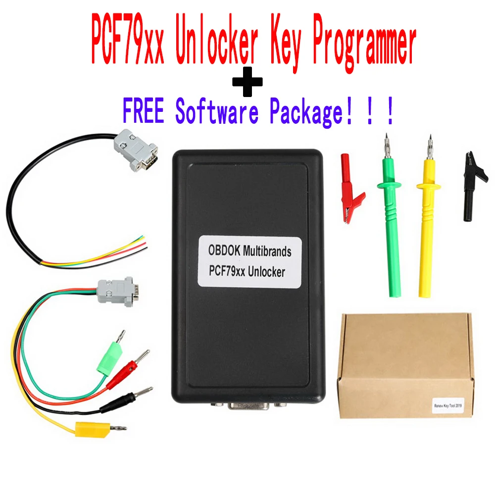 PCF79xx Unlocker Key Programmer Tools for Multibrands Renewing Used Keys Original Remote and Keyless New Device Renewing