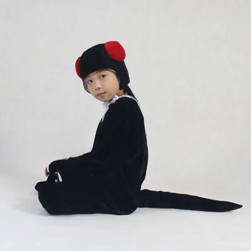 Children's Day Boy Girls Cartoon Animal Costumes Clothing Green Frog Gift Choir Students Performance Animals Jumpsuit Cosplay