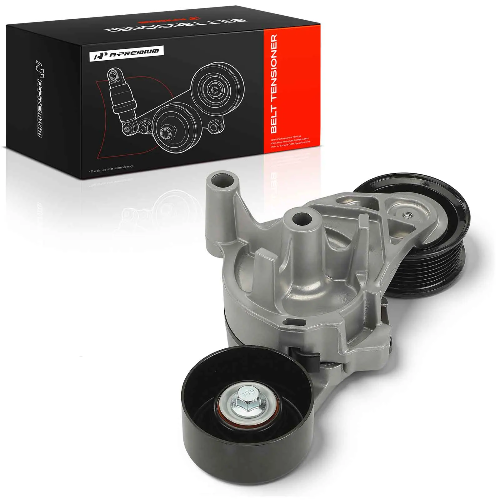 A-Premium Belt Tensioner for Ford F-250 Super Duty F-350 Super Duty F-450 Super Duty F-550 Super Duty 03-07 E-350 Club Wagon