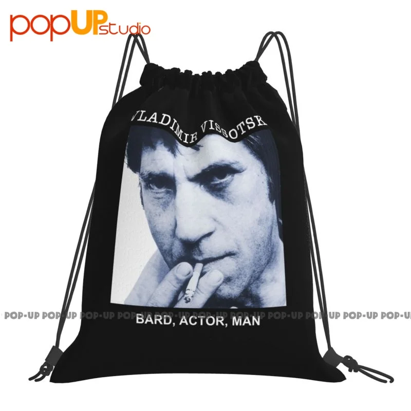 Vladimir Vysotsky Russian Singer Songwriter Actor Artist Drawstring Bags Gym Bag Fashion Schoolbag