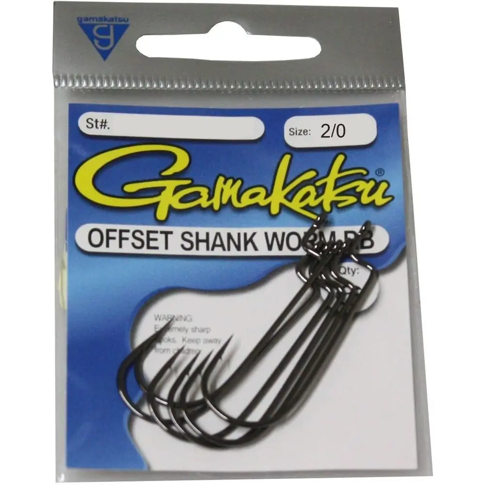 

Червячный крючок с круглым изгибом и конструкцией смещенного хвостовика