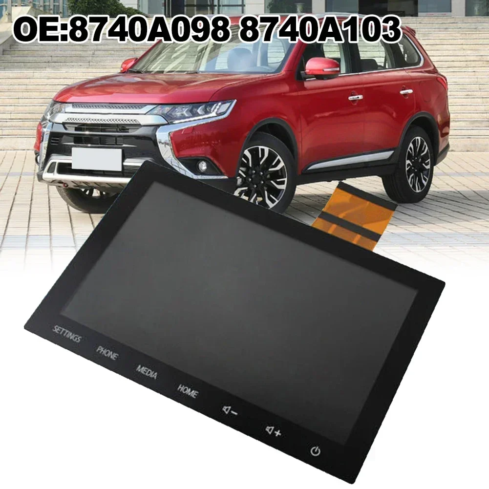 Black Newest Sale For Mitsubishi Outlander 2020-2022 8 inches LCD Display Touch Screen Radio OEM Number 8740A098 8740A103