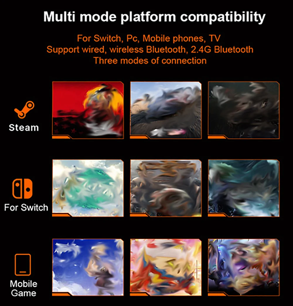 Lenovo S02 Kabelloser Bluetooth-Gaming-Controller, Dual Hall Trigger Wireless Gamepad, für Switch, PC, Android, IOS, TV – Detail 10