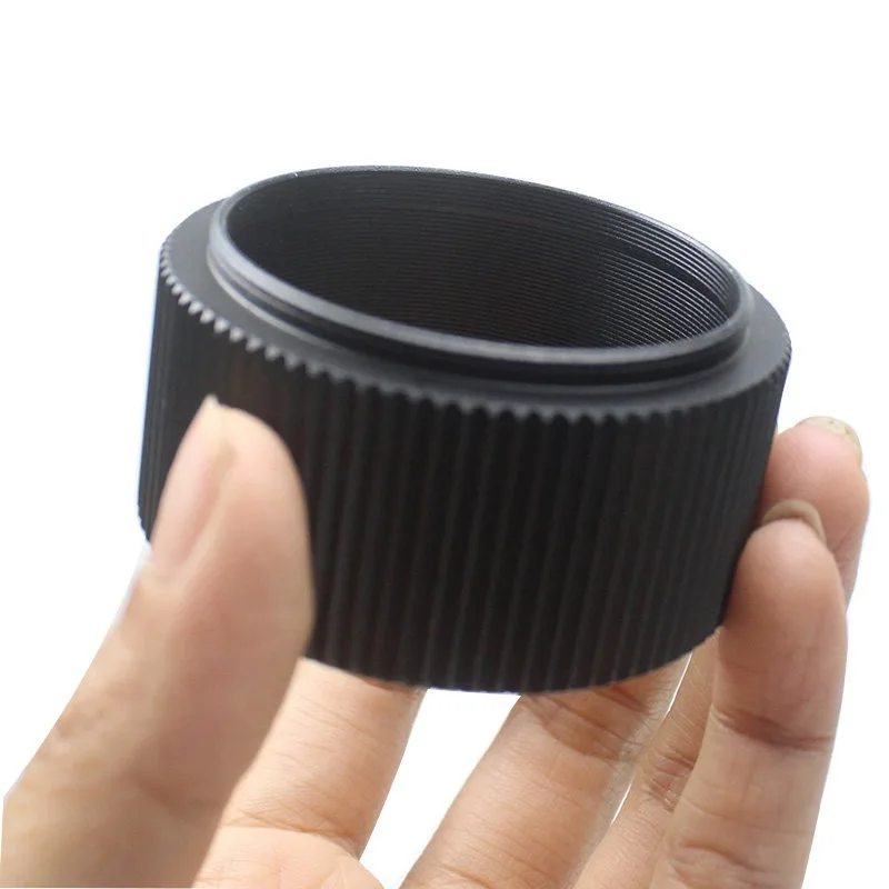 M48x0.75 Extension Tube 4-25mm with Non Slip Knurling Threaded Aluminum Alloy for Telescope