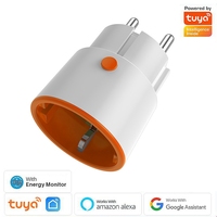 Tuya Smart Socket EU Plug 16A Outlet Wireless Remote Phone Control Voice Controller Work with Tuya Gateway Hub Alexa Google Home