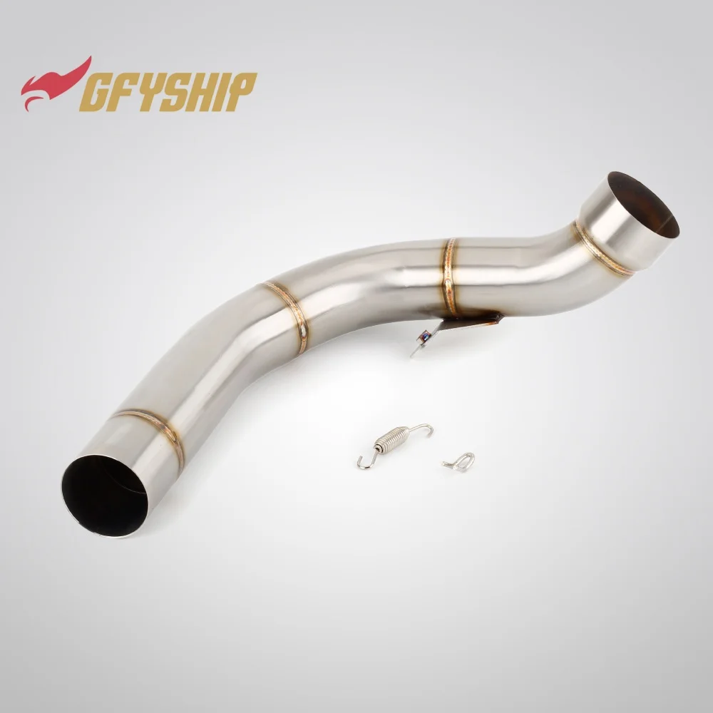 Motorcycle Exhaust Middle Link Pipe Slip-on For DUCATI SCRAMBLER 2018 2019 2020