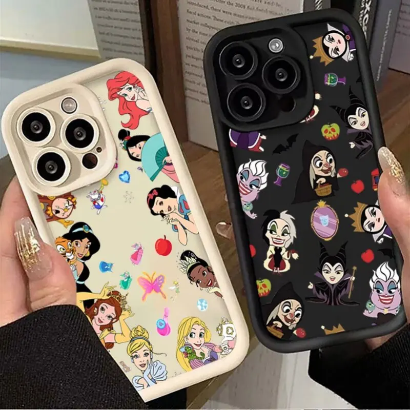 Casing Ponsel Putri Lucu untuk Samsung Galaxy A73 A72 A03 A03S A32 A31 A51 A71 A10 A10S A70 A11 A20S M31 M15 M34 Sampul Silikon