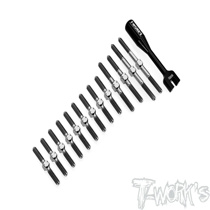 

Original T works TB-256 64 Titanium Turnbuckle Set ( For Schumacher MI8 )ssional Rc part