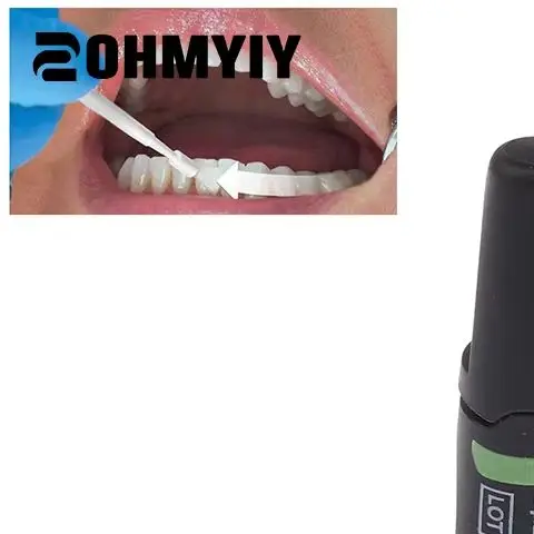 

0.4ml Dental Fluoride Varnish Gel Fluoride Coating With Brush For Teeth Oral Care Products Children'S Caries Protection Tool