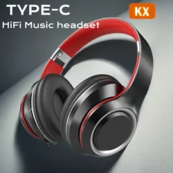 8D Stereo Gamer Headset Bluetooth TYPE-C 3.5mm Bass Wireless Headphones Blutooth Gaming Earphone Noise Canceling Headphone Sport