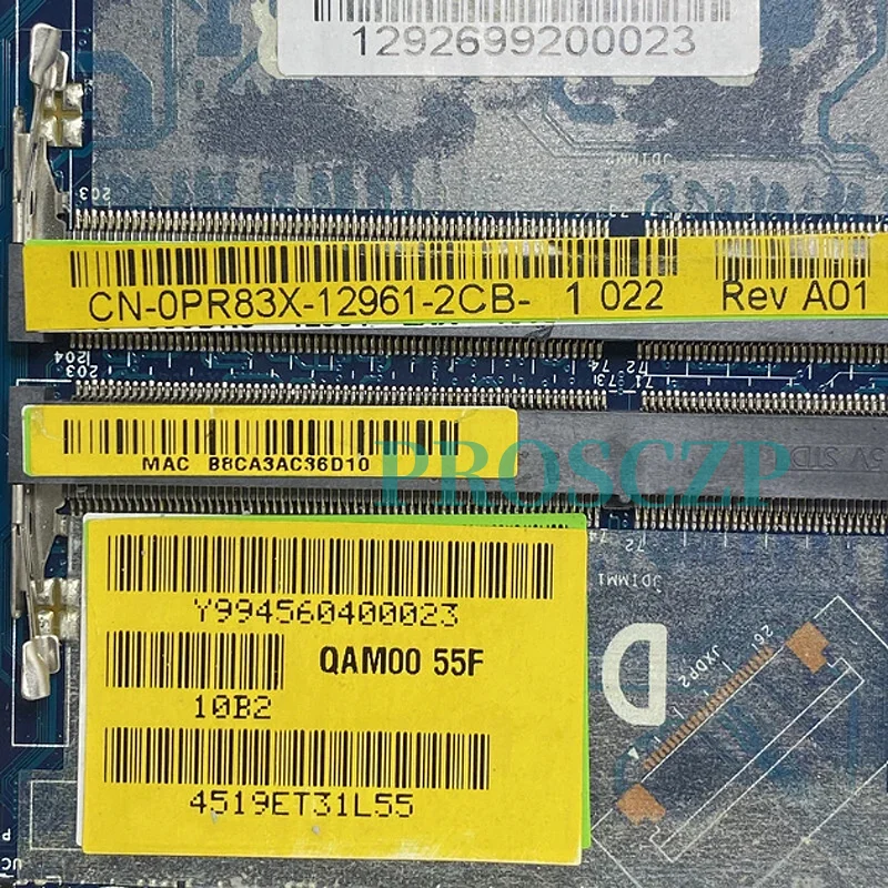 

Материнская плата LA-7731P для Dell Latitude E6230 с i5-3340m, материнская плата для ноутбука QAM00 CN-01V5YD 01V5YD 1V5YD, 100% тестирование всех функций