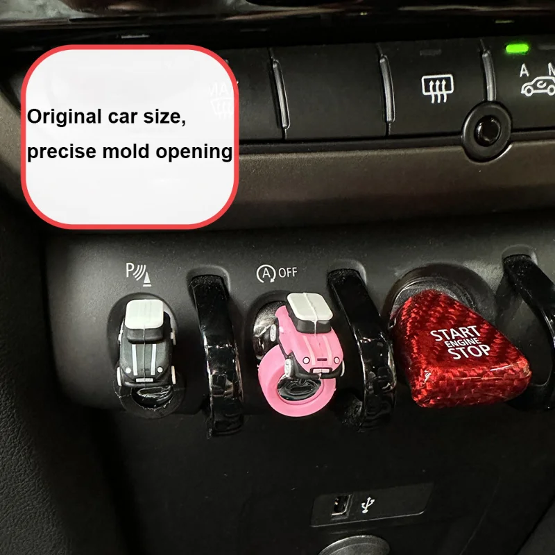 Car Interior Dashboard Ornaments Central Control Small Creative Coche Decoration For BMW Mini cooper Toy Model Accessories