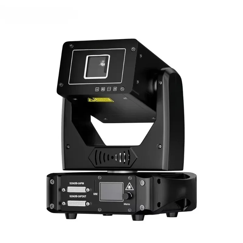 6W Moving Head Laser Light RGB Lazer for Wedding DJ Club Theater Performance Stage