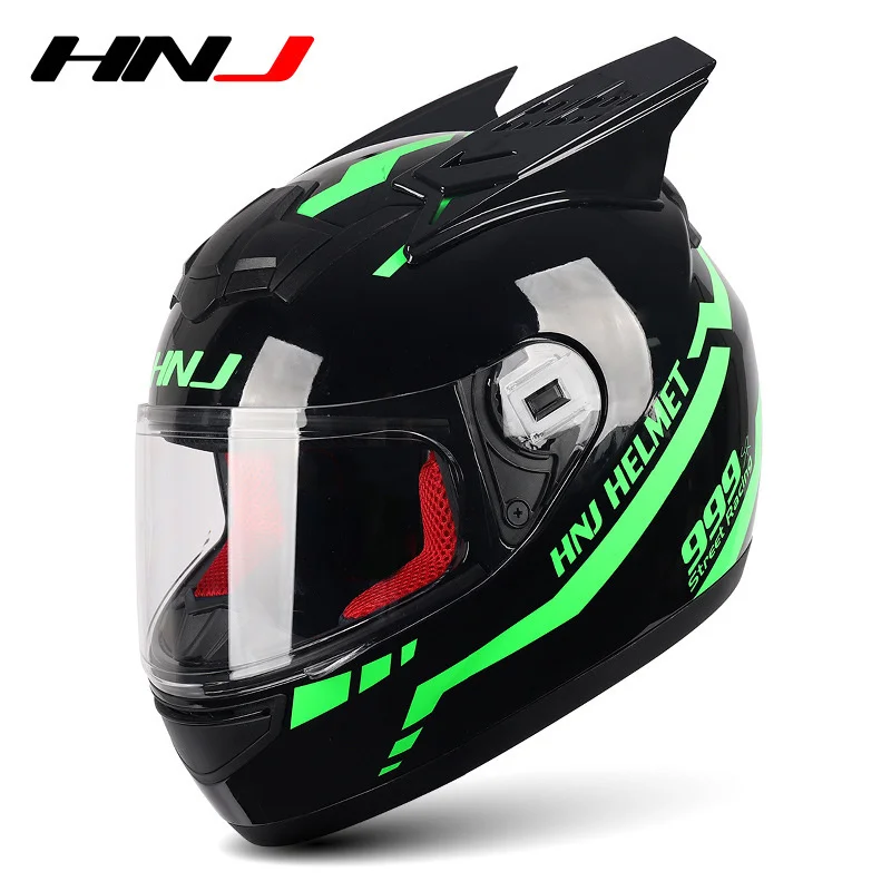 2 Gifts DOT Certified Full Face Motorcycle Helmet Highway Racing Motorbike Helmet Motocross Helmet  For Men And Women Adluts