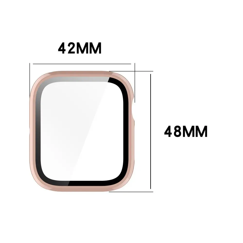 PC+Tempered Protective Case Bumper Anti-Scratch Screen Protector Full Coverage Shell for Honor Watch 5 Smart Watch Accessories