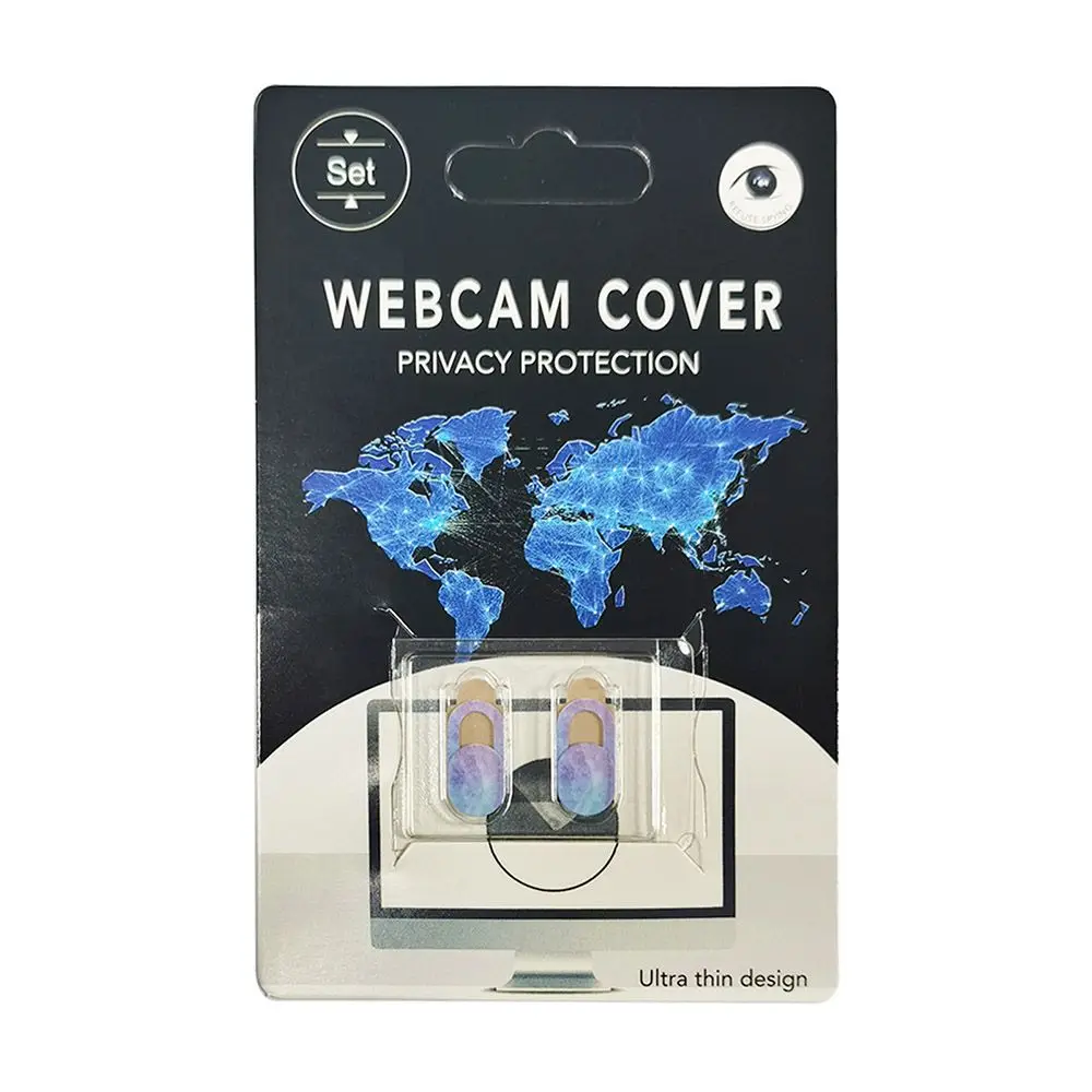 Hot Universal Plastic Ultra Thin Shutter Computer Slide Privacy Security Protector Camera Sticker WebCam Cover